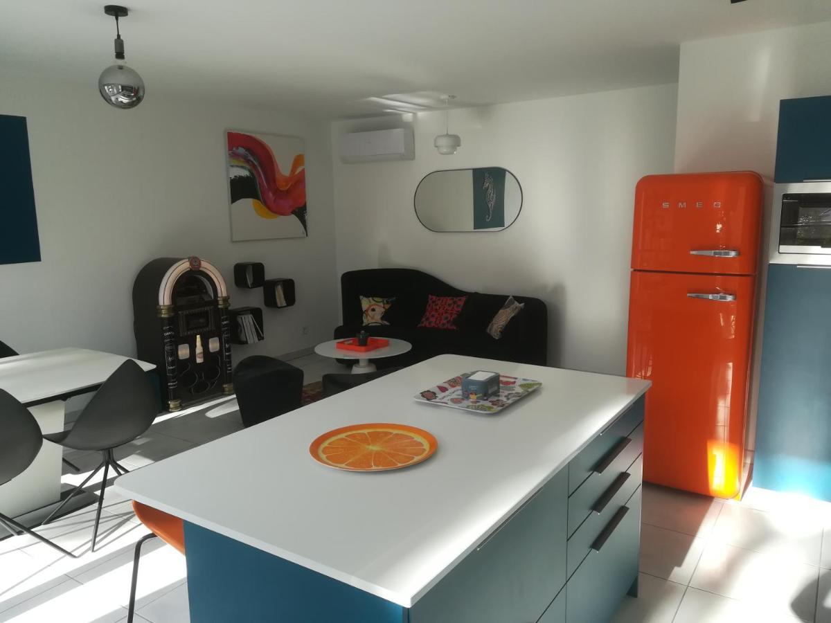 Bel Appartement Avec Terrasse - Plage De Carro A Pied มาร์ติกส์ ภายนอก รูปภาพ