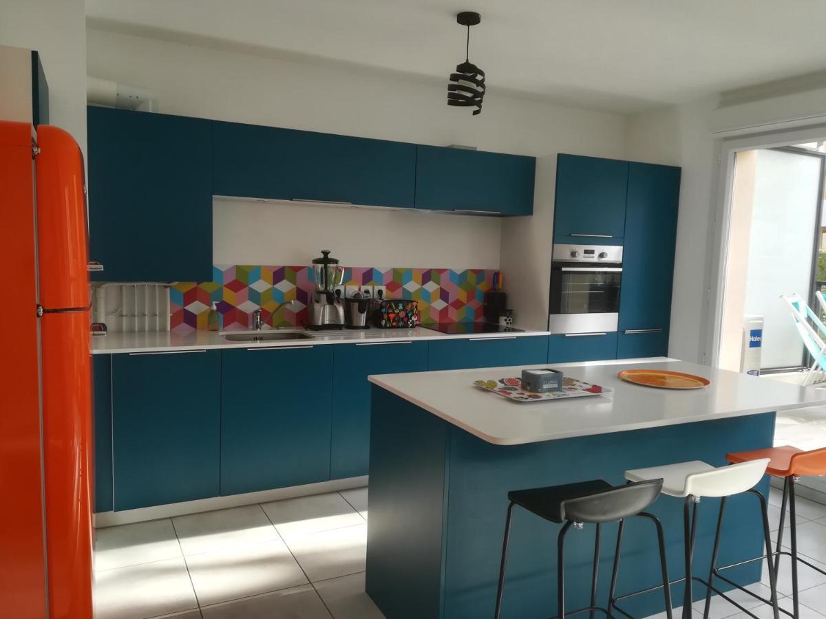Bel Appartement Avec Terrasse - Plage De Carro A Pied มาร์ติกส์ ภายนอก รูปภาพ